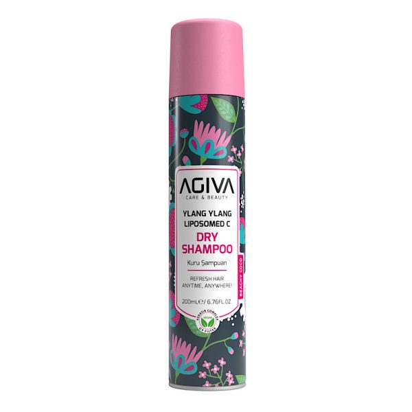 شامپو خشک ویتامین سی آگیوا مدل Ylang Ylang Liposomed C | AGIVA Ylang Ylang Liposomed C Dry Shampoo