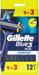 خود تراش ژیلت Gillette مدل Blue 3 بسته 12 عددی - Image 2