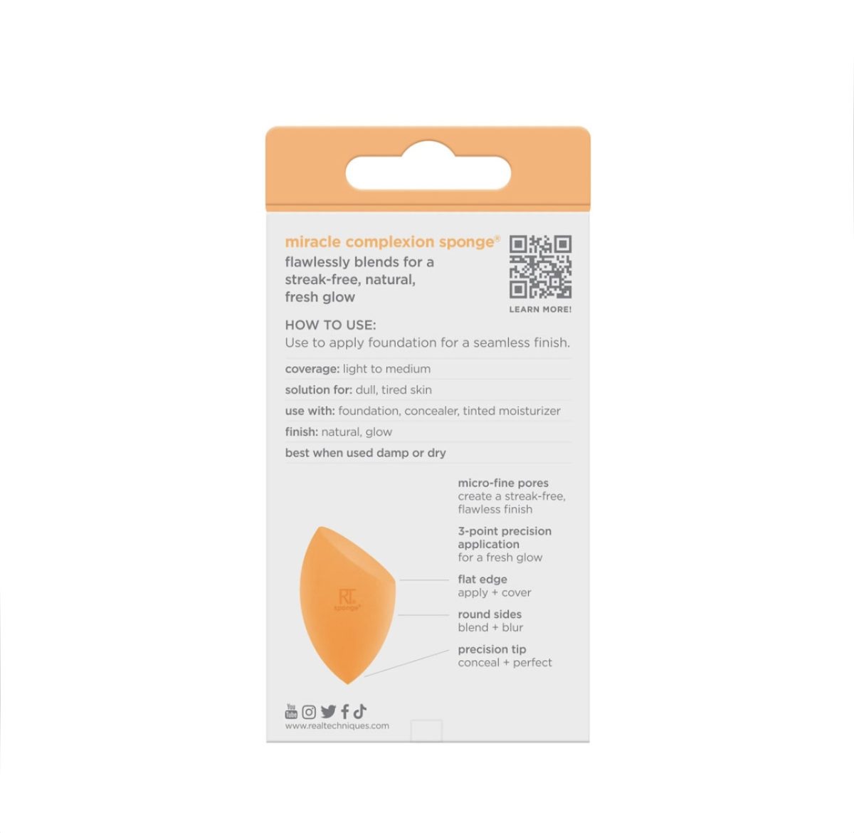 بیوتی بلندر رییل تکنیک  Miracle Complexion Sponge - Image 2