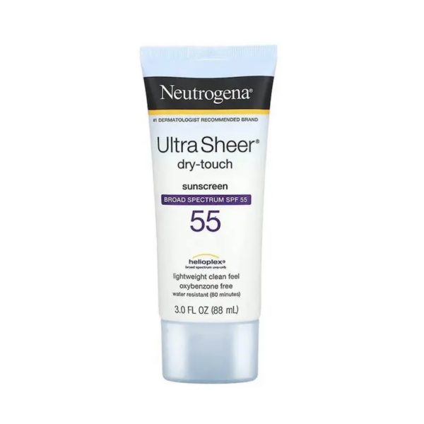 ضد آفتاب نوتروژینا مدل Ultra Sheer با SPF 55 حجم 88 میلی لیتر