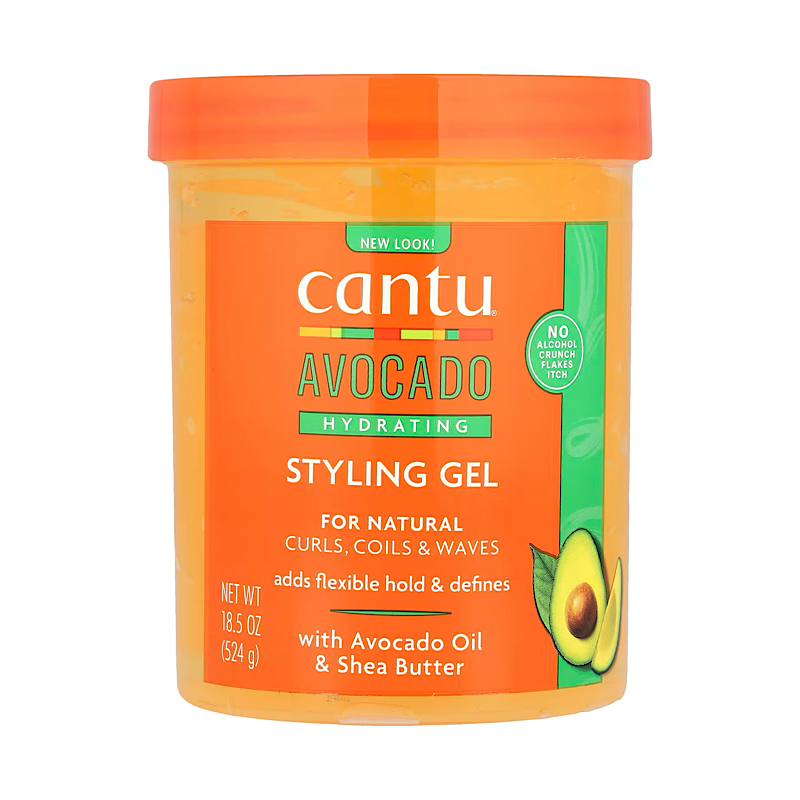 IMG_1456.png ژل آووکادو کنتو (Cantu Avocado Hydrating Styling Gel) حجم 524 گرم - Image 1