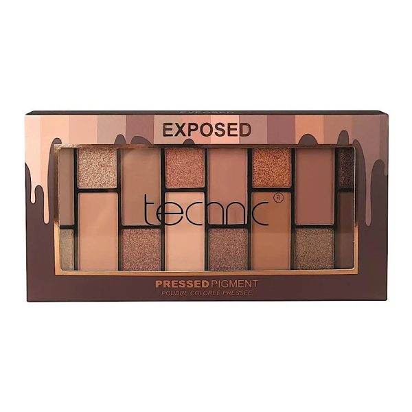 پالت سایه اکسپزد تکنیک pressed pigment
