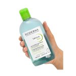 میسلار واتر پوست چرب H2O Sensibio بایودرما حجم 500 میلی لیتر - Image 2