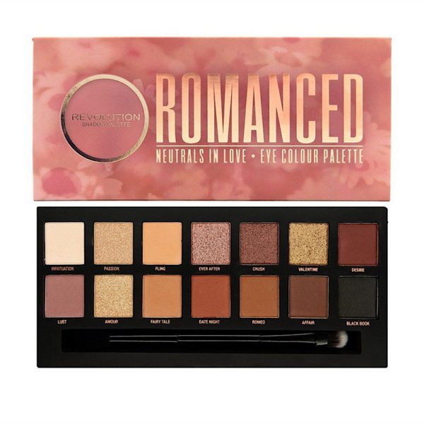 پالت سایه 14 رنگ رولوشن مدل Romanced
