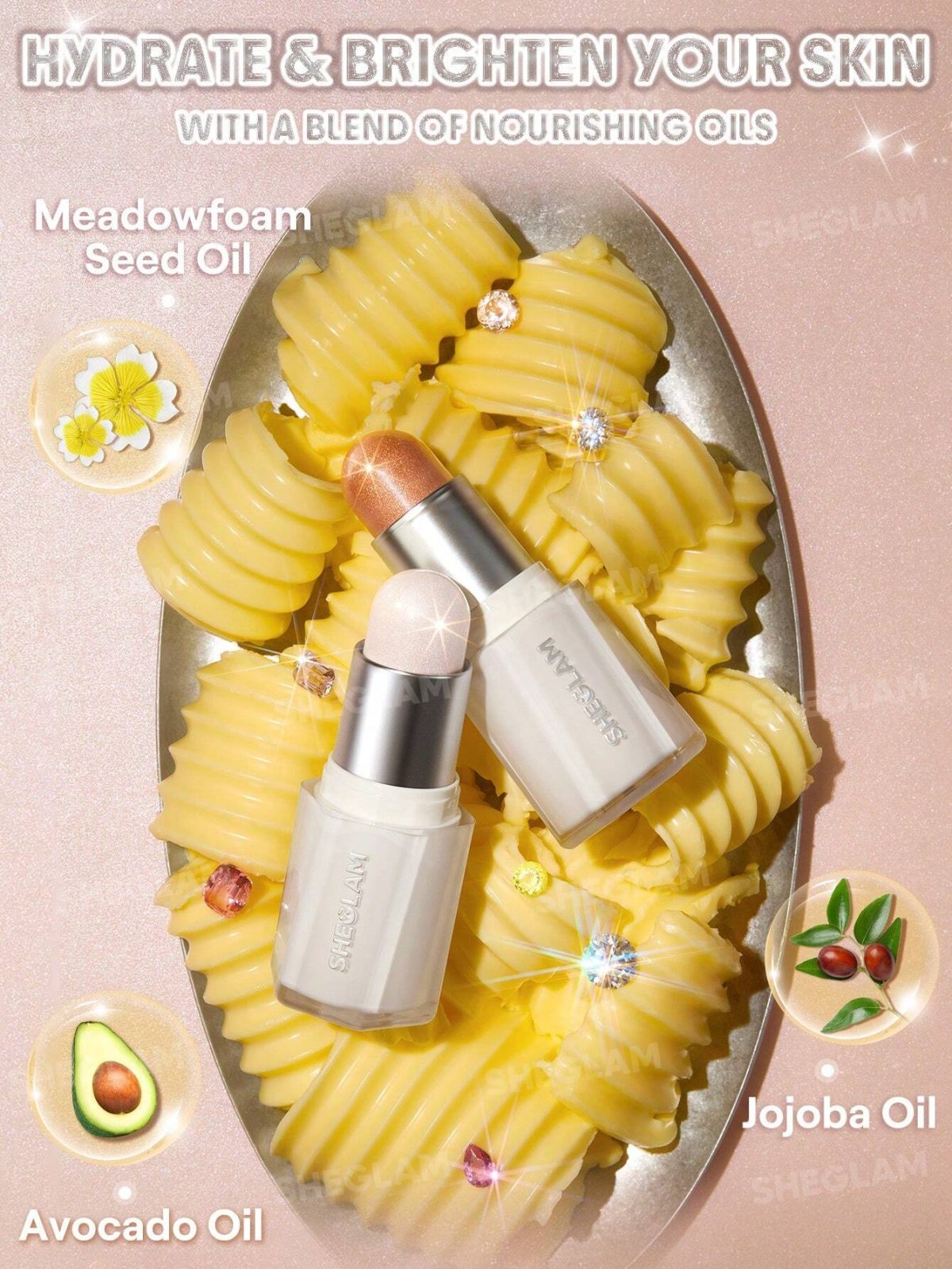 هایلایتر استیکی شیگلم، مدل Buttery Bling - Image 5