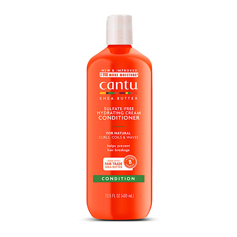 IMG_2178.jpeg نرم کننده داخل حمام شی باتر کنتو Cantu Sulfate-Free Hydrating Cream Conditioner 400ml - Image 1