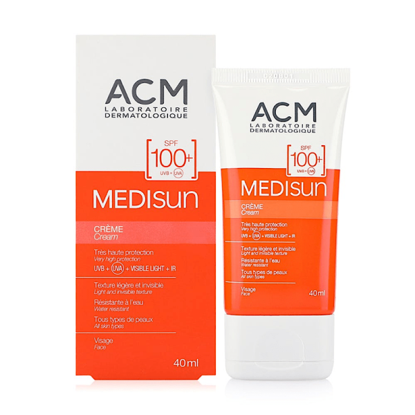 ضد آفتاب medisun ACM با مواد معدنى و spf100