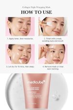 ماسک کلاژن و لایه بردار مدیکیوب toning wrapping mask - Image 3