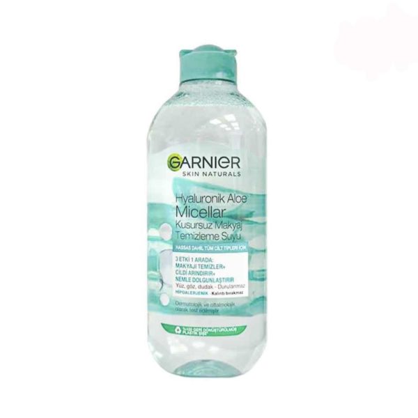 میسلار واتر هیالورونیک آلوئه ورا گارنیرGARNIER مدل Hyaluronik Aloe حجم 400 میل