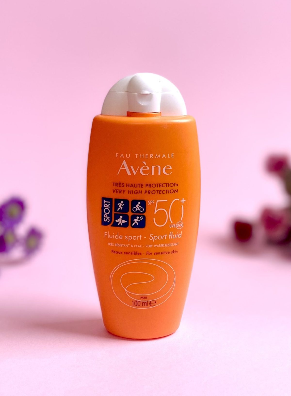 ضد آفتاب فلوئیدی اون بى رنگ avene sport - Image 5
