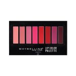 پالت رژلب 8 رنگ میبلین کدMaybelline 01