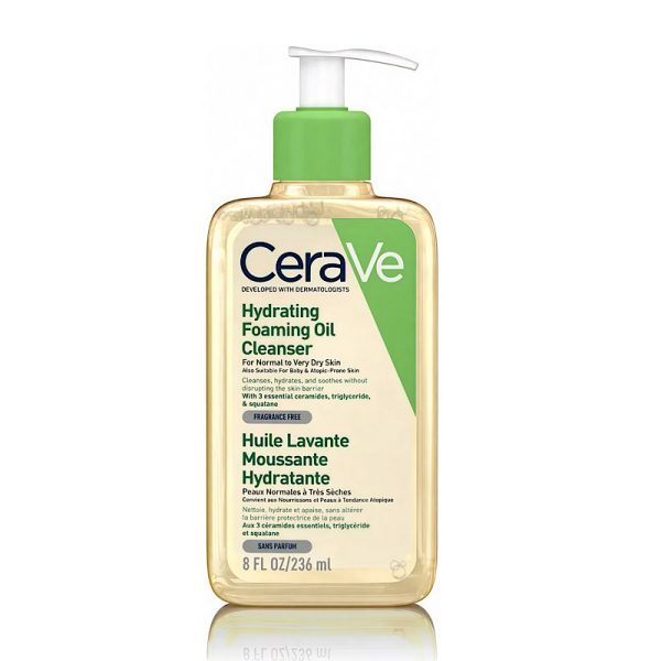 فوم شستشوی سراوی مدل  Hydrating Foaming oil cleanser