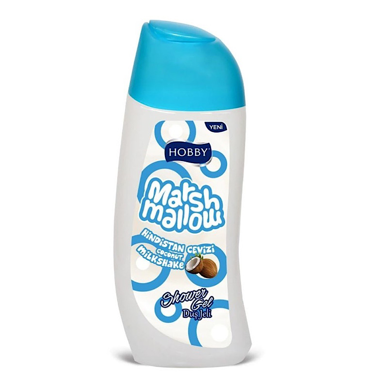 IMG_7530.jpeg شامپو بدن هوبی Hobby مدل Marshmallow حاوی رایحه و روغن نارگیل - Image 1