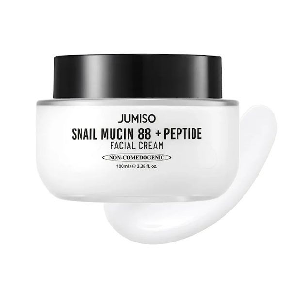 کرم موسین حلزون و پپتید جومیسو( JUMISO SNAIL MUCIN 88 PEPTIDE FACIAL CREAM)