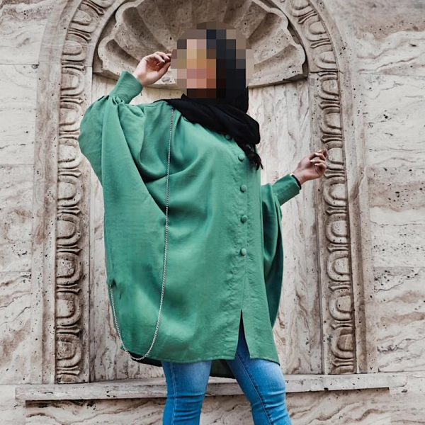 شومیز کیمونو زنجیردار