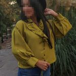 شومیز عروسکی یقه پیله دار