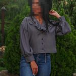 شومیز عروسکی یقه پیله دار - Image 6
