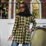 مانتو چهار خانه