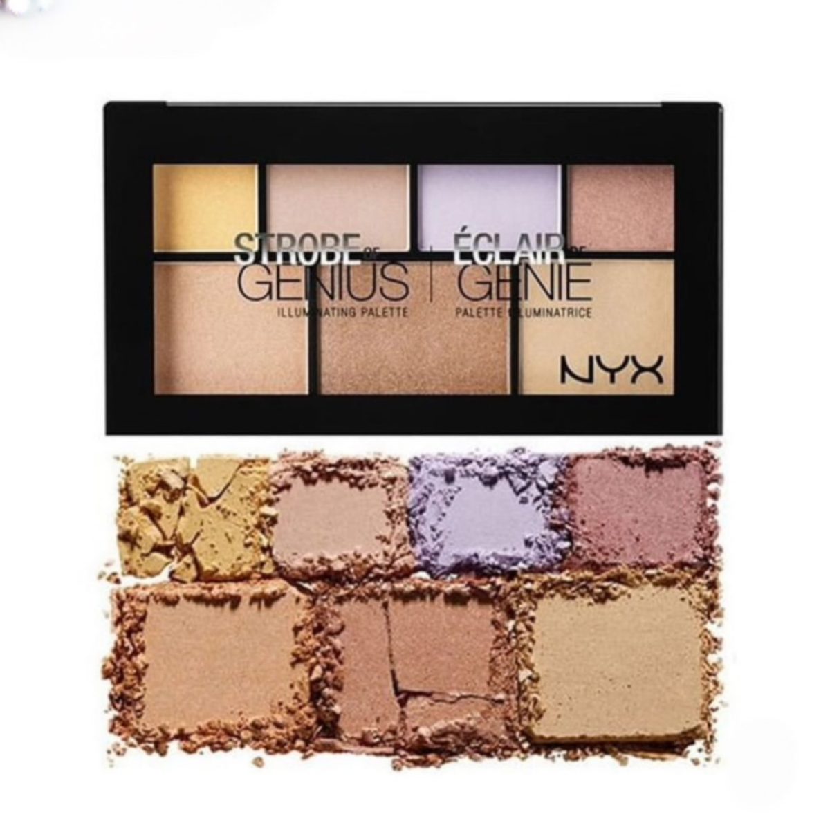 پالت هایلایتر نیکس (Nyx Professional Makeup Highlighter Palette) - Image 2