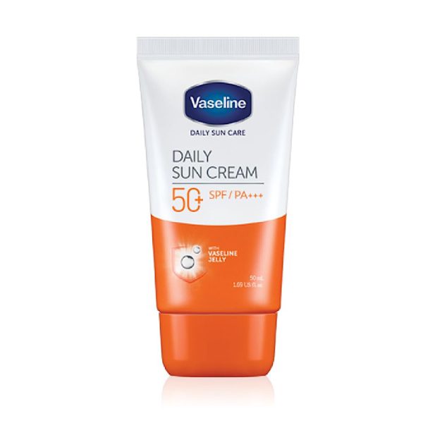 ضد آفتاب بی رنگ SPF50 وازلین