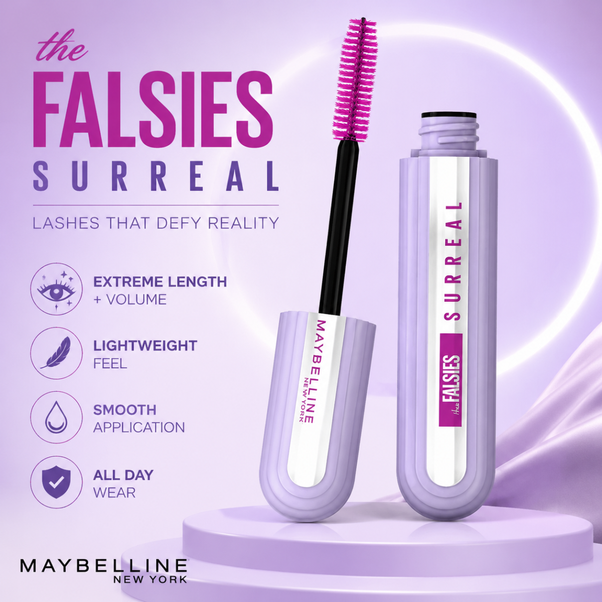 ریمل میبلین مدل Falsies Surreal - Image 2