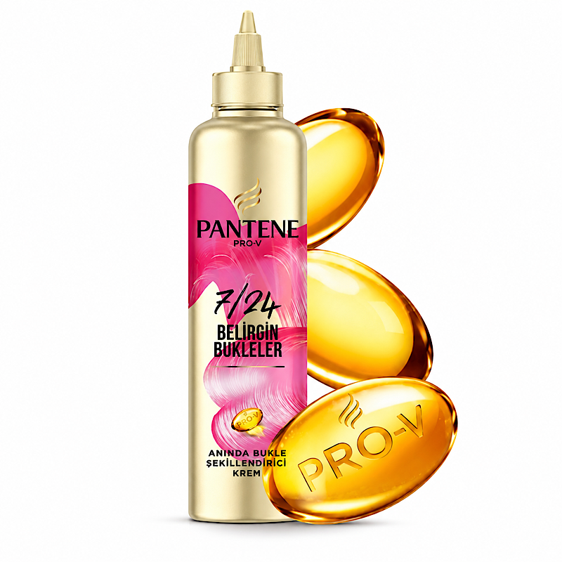 IMG_8208 ماسک موی بعد حمام موشکی پنتن کرم مو Pantene Belirgin Bukleler حجم 300 میلی لیتر - Image 1