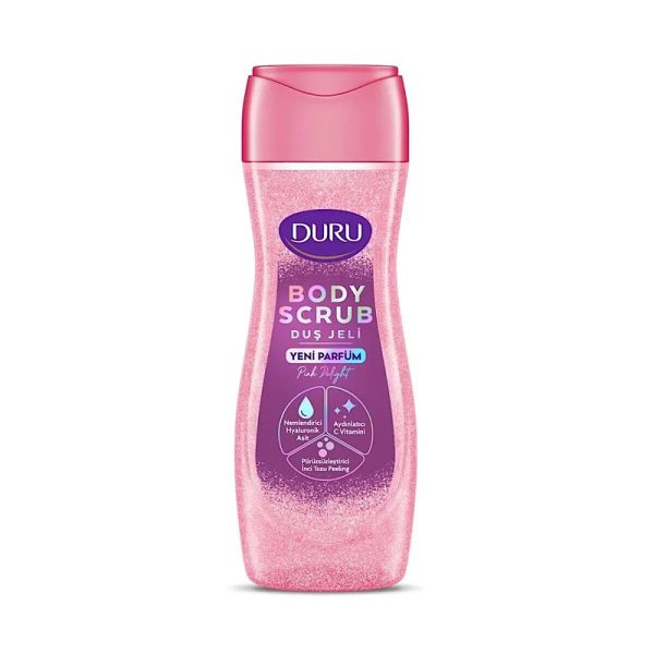 شامپو و اسکراب بدن شاین دار دورو مدل Pink Delight