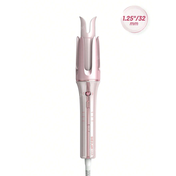 دستگاه کرلی مو صورتی شیگلم (ONE TOUCH INSTANT CURLER Sheglam)