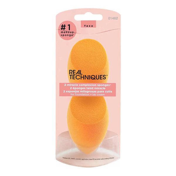 بیوتی بلندر دو عددی ریل تکنیک | REAL TECHNIQUES Two piece make up pad
