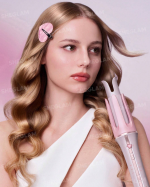 دستگاه کرلی مو صورتی شیگلم (ONE TOUCH INSTANT CURLER Sheglam) - Image 2