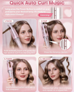 دستگاه کرلی مو صورتی شیگلم (ONE TOUCH INSTANT CURLER Sheglam) - Image 4