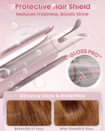 دستگاه کرلی مو صورتی شیگلم (ONE TOUCH INSTANT CURLER Sheglam) - Image 6